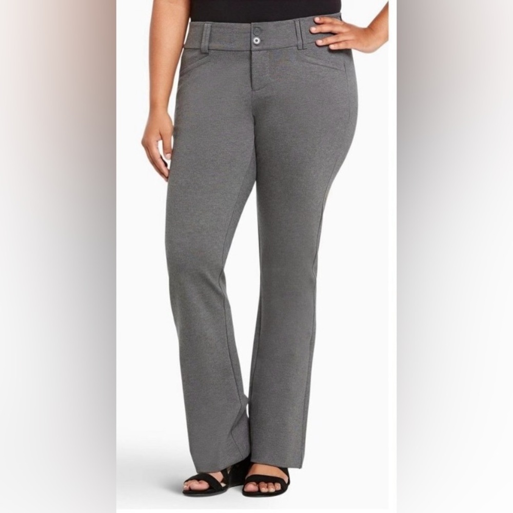 TORRID | All-Nighter Pant Slim Boot Trouser Noir Collection size 14R